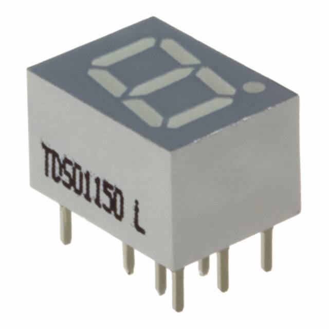 TDSO1150-K Vishay Semiconductor Opto Division  Modules d'affichage - Caractères et chiffres à LED